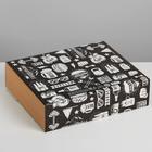 Коробка подарочная складная, упаковка, «Мужская», 31 х 24.5 х 8 см - Фото 4