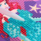 Алмазная мозаика для детей, 16 х 10,5 х 2 см "Самая милая Ариель", Принцессы - Фото 5