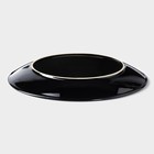 Тарелка обеденная «Лунная тропа», d=25 см, керамика, синяя - Фото 3