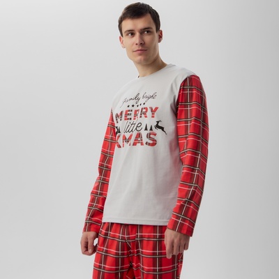 Пижама мужская KAFTAN «X-mas» размер 56