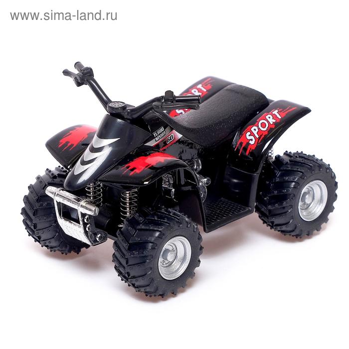 Квадроцикл Smart ATV, инерция, металл , цвет МИКС - Фото 1