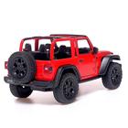 Машина металлическая Jeep Wrangler , 1:34, открываются двери, инерция, МИКС - Фото 3