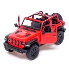 Машина металлическая Jeep Wrangler , 1:34, открываются двери, инерция, МИКС - Фото 4