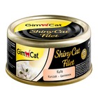 Консервы GIMCAT ShinyCat Filet для кошек, изцыпленка, 70 г - Фото 1