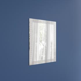 Зеркало с пескоструйной графикой Меандр Z-02 800 х 585