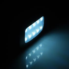 

Светильник светодиодный на магните в автомобиль, 10 LED, черный, УЦЕНКА