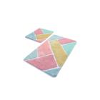 Комплект ковриков для ванной Colors, 2 шт, размер 50 х 80 см и 40 х 50 см, акрил - фото 295014336