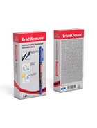 Маркер перманентный ErichKrause. Double P-80, синий, двухсторонний, 0.45 мм/1.65 мм - Фото 5