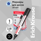 Маркер для доски ErichKrause. Tank LW-600, узел 3.0 мм, ширина линии 2.38 мм, с жидкими чернилами, спиртовой, чёрный - Фото 1