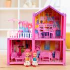 УЦЕНКА Дом для кукол «Коттедж» с куклами, с аксессуарами - Фото 3