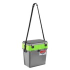 Ящик зимний YUGANA двухсекционный, цвет серо-салатовый - фото 51613927