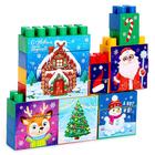 Конструктор «Новогодний», 20 деталей и наклеек - Фото 3