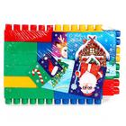 Конструктор «Новогодний», 20 деталей и наклеек - Фото 5