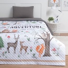 Покрывало 2-спальное «Этель» Adventure, 180×210±5 см, микрофибра - Фото 2