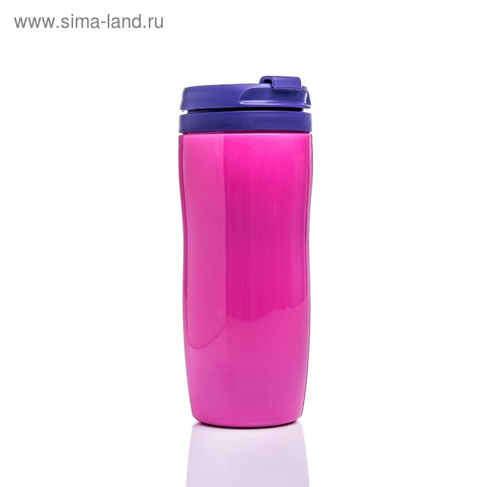 Термостакан, розово-фиолетовый неон, 350 мл - Фото 1