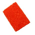 Полотенце махровое, размер 50х100 см, 380 гр/м2, цвет морковный - Фото 1