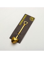 Ложка десертная из нержавеющей стали Magistro «Лопата», длина 12 см, цвет золотой - Фото 8