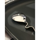 Ложка десертная из нержавеющей стали Magistro, длина 14.5 см, цвет серебряный 5073523 Ложка десертная из нержавеющей стали Magistro, длина 14.5 см, цвет серебряный 5073523