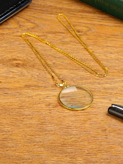 Лупа-подвеска «Золотая» 5х, d=42 мм