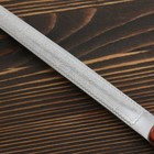 Поварешка для казана узбекская 42см, диаметр 14см с деревянной ручкой - Фото 10