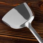 Лопатка для казана узбекская 47см, ширина 14см, с деревянной ручкой - фото 30300552