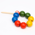 Бусы «Шары цветные», 8 шт. - Фото 1