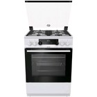Плита Gorenje K634WF, комбинированная, 4 конфорки, 71 л, гриль, белая - фото 51472606 Плита Gorenje K634WF, комбинированная, 4 конфорки, 71 л, гриль, белая - фото 51472606