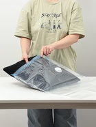 Вакуумный пакет для хранения вещей Доляна, 80×130 см, прозрачный - Фото 11