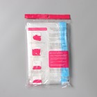 Вакуумный пакет для хранения вещей Доляна, 80×130 см, прозрачный - Фото 6