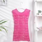 Органайзер для хранения аксессуаров, 41×74 см, цвет розовый - Фото 1