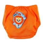 Многоразовый подгузник Крошка Я «Лев», 3-15 кг, оранжевый - Фото 4