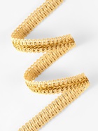 Тесьма декоративная «Шанель», 12 мм, 10 ± 1 м, цвет золотой - Фото 3