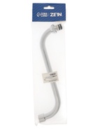 Излив для смесителя ZEIN, S-образный, по оси 30 см, аэратор пластик, сетка металл - Фото 3