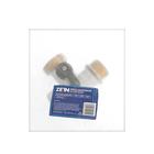 Кран шаровой ZEIN engr, для подключения бытовой техники, 3-х проходной, 1/2"х3/4"х1/2", латунь - Фото 4