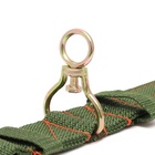 Ошейник четырехслойный с вертлюгом, 80×4.9 см, ОШ 64-74 см, полиэстер, зелёный - Фото 7