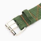 Ошейник четырехслойный, 80×4.9 см, ОШ 65-75 см, полиэстер, зелёный - Фото 8