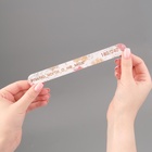 Пилка для ногтей «Пилю ногти», прямая, 180/240 грит, 18 см, разноцветная - Фото 4