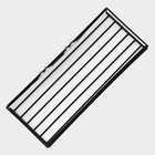 Полка на липучке Доляна, 26,5×11×5 см, цвет чёрный - Фото 4