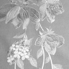 Клеёнка на стол, на тканевой основе, рулон 20 метров, ширина 137 см, толщина 0.25 мм, цвет серебряный - Фото 3