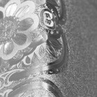 Клеёнка на стол, на тканевой основе, рулон 20 метров, ширина 137 см, толщина 0.25 мм, цвет серебряный - Фото 4