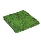 Мох искусственный, декоративный, полотно 1 × 1 м, зелёный на чёрном, Greengo - Фото 6