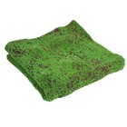 Мох искусственный, декоративный, полотно 1 × 1 м, рельефный, зелёный с щепой, Greengo - фото 6344677