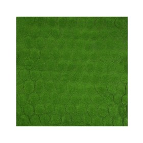 Мох искусственный, декоративный, полотно 1 x 1 м, рельефный, бугры, зелёный