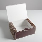 Коробка подарочная сборная, упаковка, «Джентельмену», 30 х 23 х 12 см - Фото 4