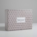 Коробка подарочная сборная, упаковка, Present, 30 х 23 х 12 см - Фото 2