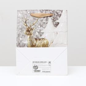 

Пакет ламинированный "Северные олени" 18 x 23 x 10 см