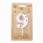 Свеча в торт на день рождения «Цифра 9», 5.5 см - Фото 3