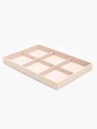 Подставка для украшений QF 6 ячеек, флок, 35×24×3, бежевая - Фото 3