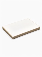 Подставка для колец 7 полос QF, флок, 35×24×3 см, бежевая - Фото 4