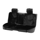 Накидки на сиденья Cartage, искусственный мех, чёрный, набор 6 шт - Фото 3